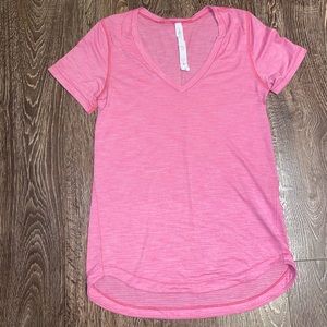 Lululemon Pink Love Tee